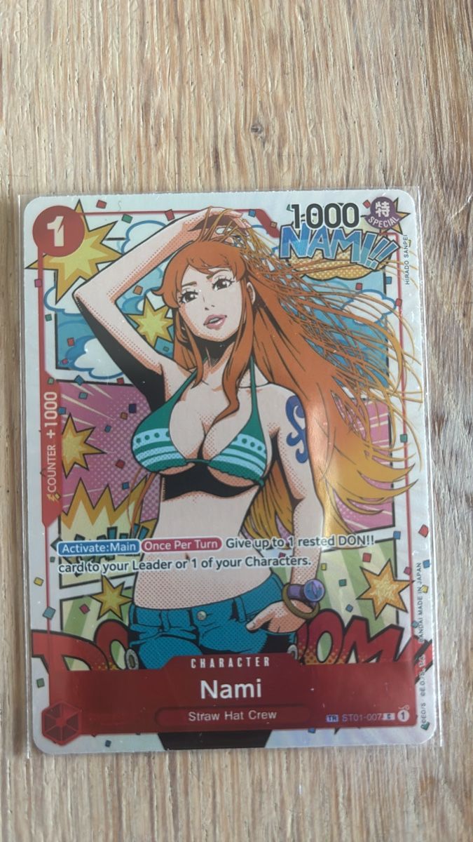 Bandai Sammelbilder & Trading cards: One Piece Nami ST01-007 TR – Neu und originalverpackt aus steinhausen von pat_nc2x
