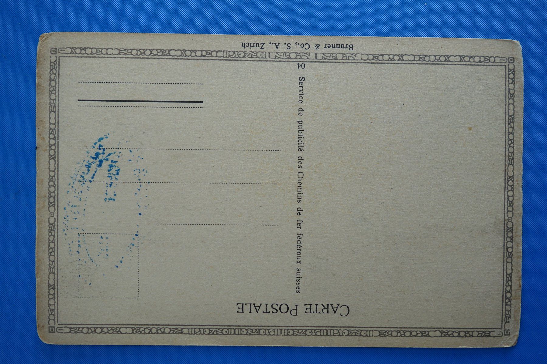 Cartoline postali: AMSTEG - USINE HYDRO-ELECTRIQUE - BAHNSTEMPEL – Usato da Ibach venduto da Ibanto 2
