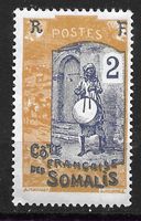 Französische Somaliküste 1915: Trommlerin