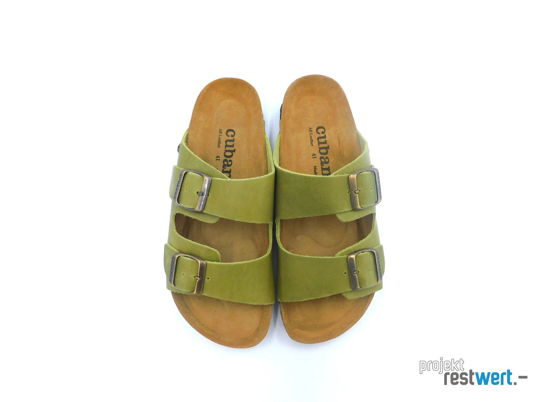 Scarpe da uomo: Sandalen grün Gr. 41 von CUBANAS – Nuovo (secondo la descrizione) da Bülach venduto da restwert_buelach