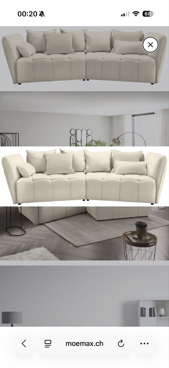 Mömax Sofas: Boxspringsofa – Gebraucht aus Zürich von maj_bj7b
