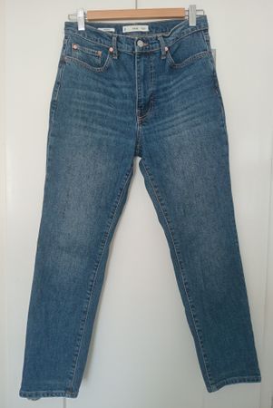 Mango Claudia Jeans Gr. 36 (S), 160, Blau Denim