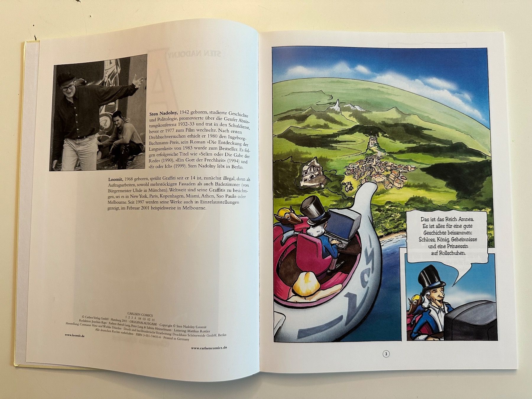 Fumetti: AMNEA ODER: DIE FLIEGENDE TEEKANNE – Usato da Münsingen venduto da Ganjam 3