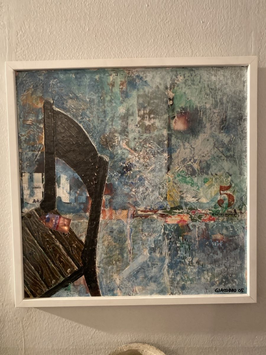 Dipinti: Giacobbo ca 63x63cm Wartezimmet – Usato da Baden venduto da firm