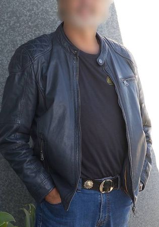 LEDERJACKE HERREN Gr.52