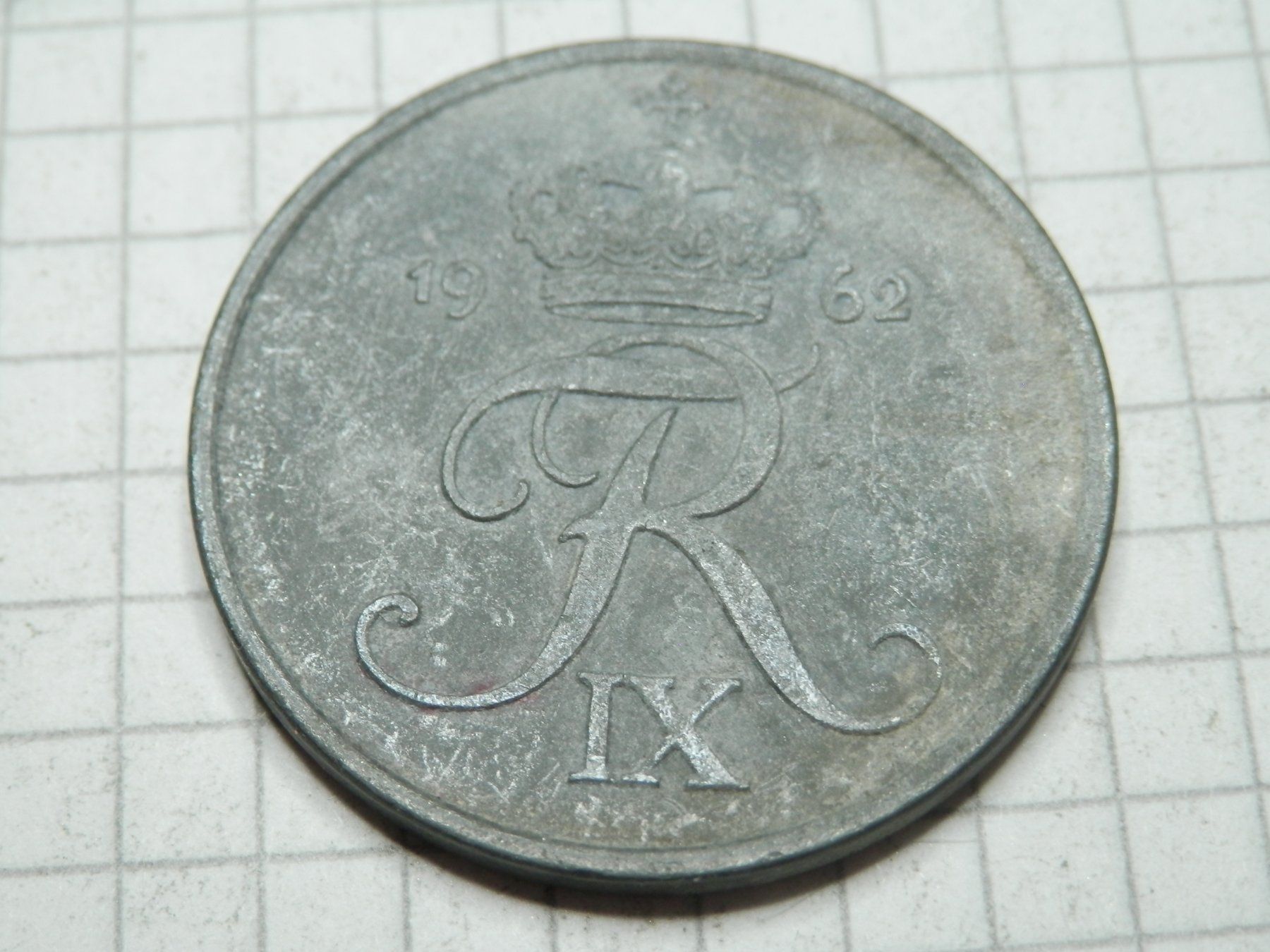 Tutti le monete: Dänemark  5 Öre, 1962 – Usato da Weiach venduto da weiach81
