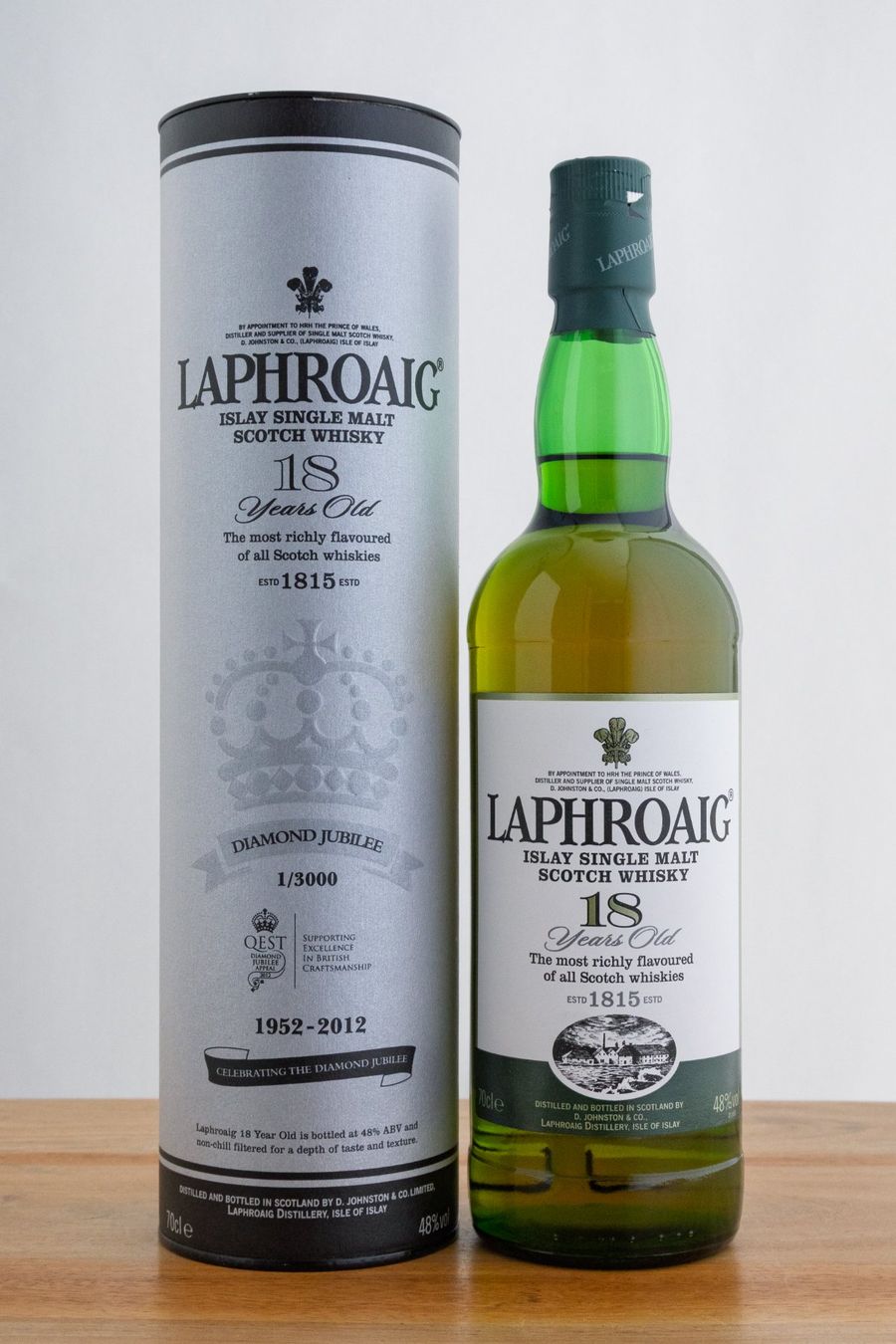Laphroaig Spirituosen: Laphroaig - Diamond Jubilee - 18Y – Neu und originalverpackt aus Zofingen von maltpoint