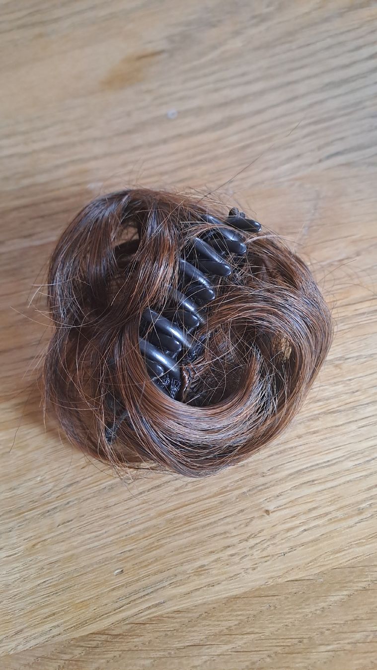 Accessori per capelli: Pince à cheveux - chignon.  Brun – Nuovo e nell'imballaggio originale da Rolle venduto da Loutre84 4