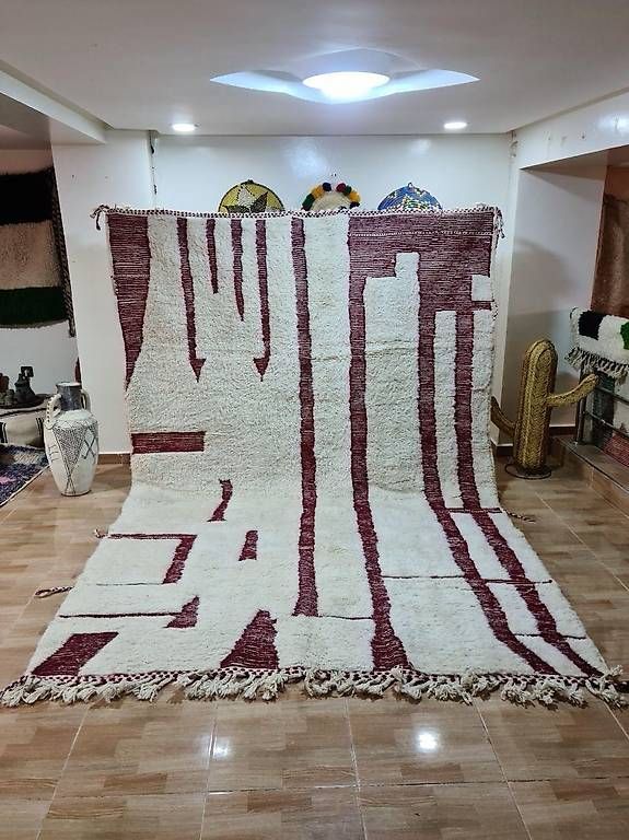 Tappeti: Tapis Berbère Marocain authentique fait main – Usato da Crans-Montana venduto da AtlasWoolWorks 4