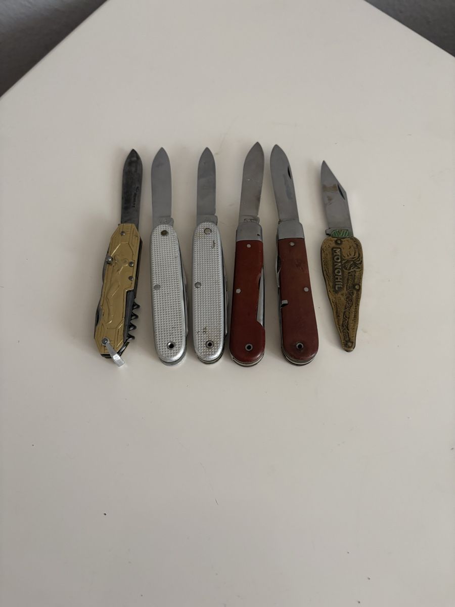 Schweizer Armee Coltelli tascabile: Lot de 6 petits couteaux  – Usato da petit lancy venduto da FerreiraLuis