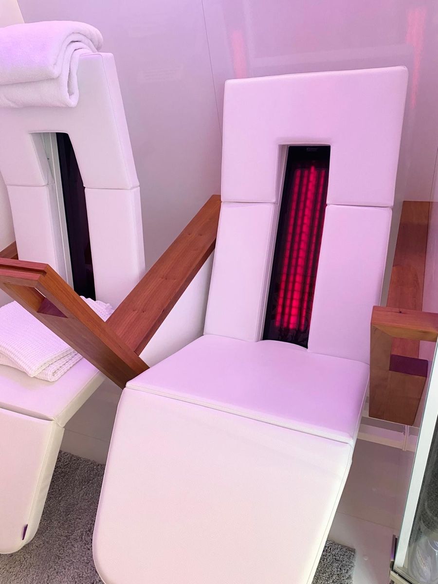 Sauna & Zubehör: b-intense Infrarotkabine ZEN Lounge 2 – Neu (gemäss Beschreibung) aus Obernau von SIGGEW 3