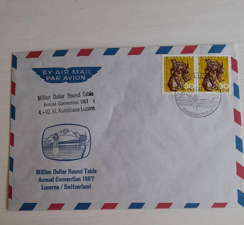Alle Briefmarken: Briefe – Gebraucht aus Biel/Bienne von ros_8r9j 4