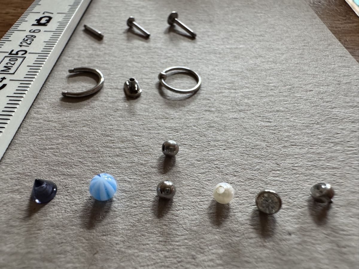 Bijoux piercing: Lot Piercing Verschlüsse – D'occasion à Nesslau par laurazimtstern 6
