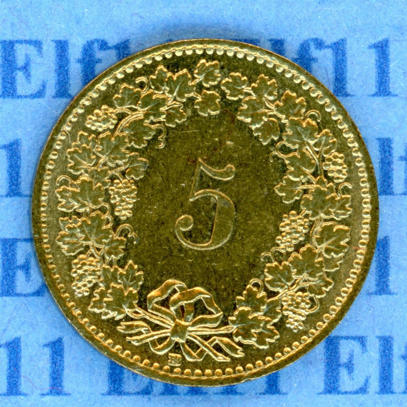 Tutti le monete: CHF___0.05 1995 vz 5 Rappen – Usato da Widnau venduto da Elf11 1