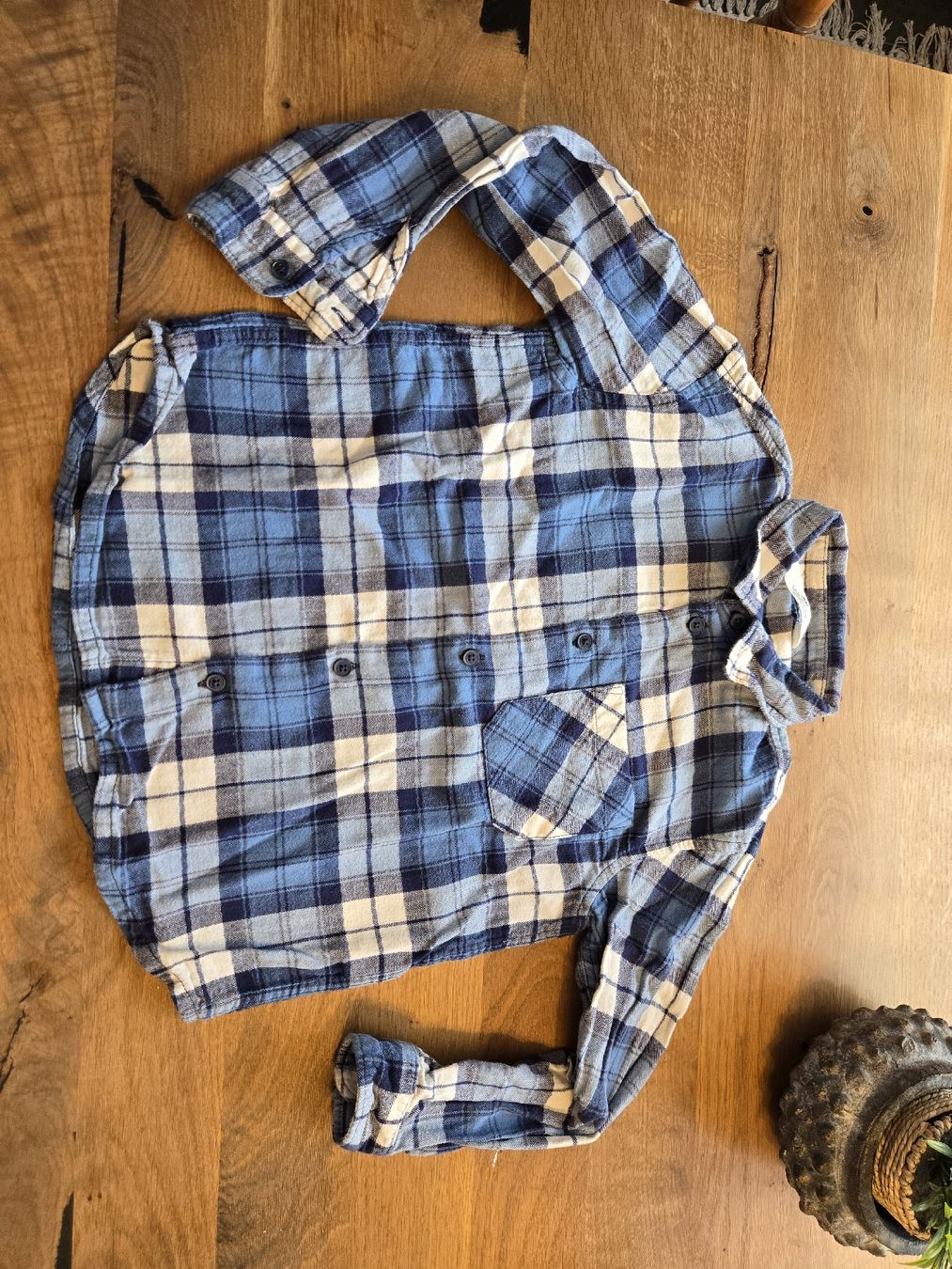 H&M Hemden, T-Shirts & Polos: H&M Hemd Junge Kariert 116 – Gebraucht aus Beckenried von purple-bubbles 2