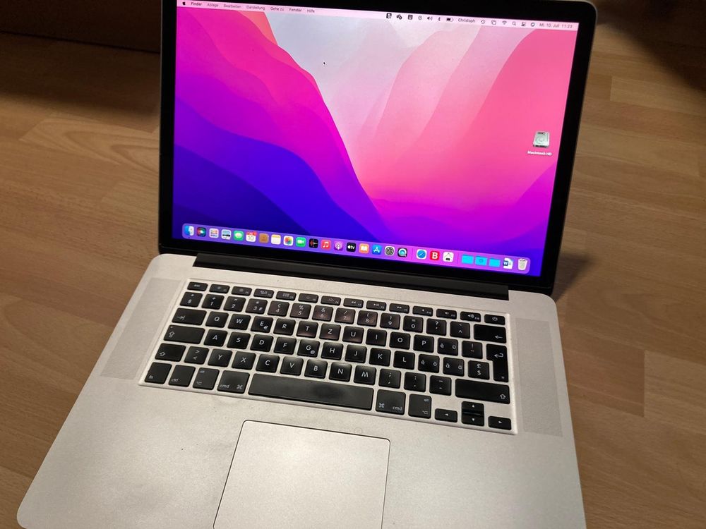 Apple MacBook Pro Mid 2015, 15 Zoll (Gebraucht) in Gipf-Oberfrick für ...