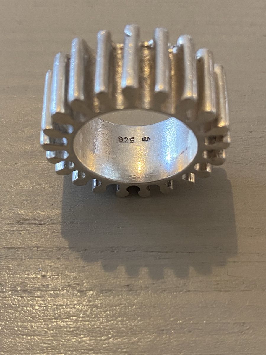 Anelli: Aussergewöhnlich Unisex Ring Sterlingsilber 925 – Usato da Birr venduto da Vintage-Liebhaber 3