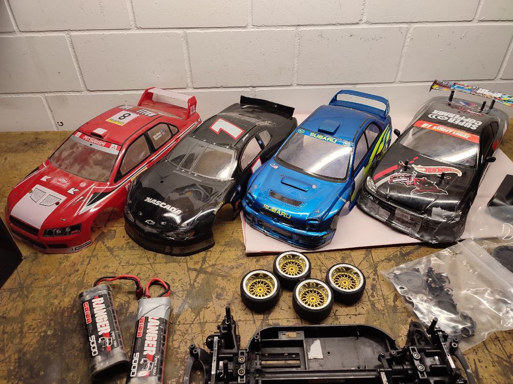 SHEAWA RC Car Upgrade Kit Kohlefaser Für Tamiya TT02 - Leichtbau Für Mehr Speed