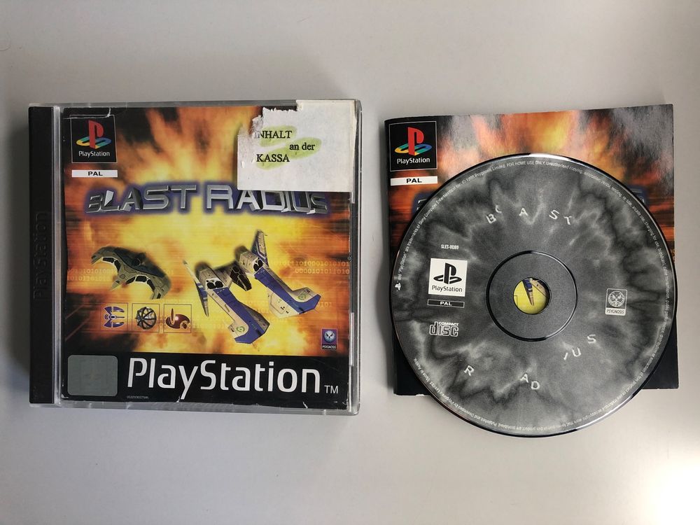 Jeux Vidéo Blast Radius PlayStation 1 (PS1) d'occasion