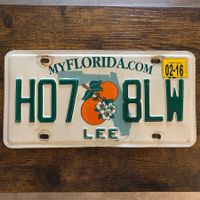 🇺🇸 U.S. Autoschild - Florida H07 8LW - ORIGINAL