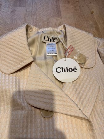 Chloé Rare 2007 Polka Dot Trench Coat