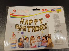 Neu - Ballon "Happy Birthday"