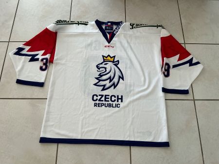Czech Republic Hockey Trikot / # 39 David Rittich / XXL