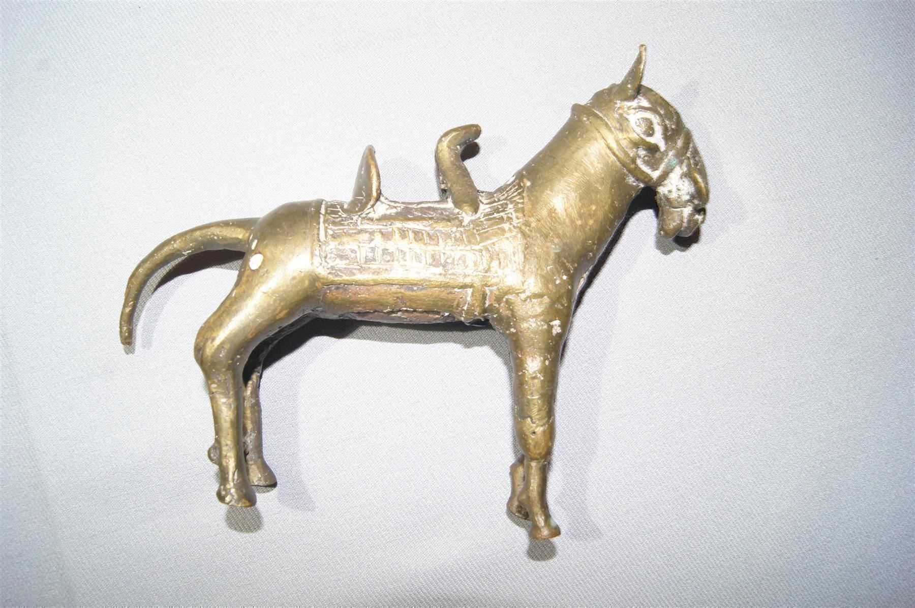 Figuren: Benin-Bronze: Krieger zu Pferd – Gebraucht aus Geroldswil von ARTEFACTO 5