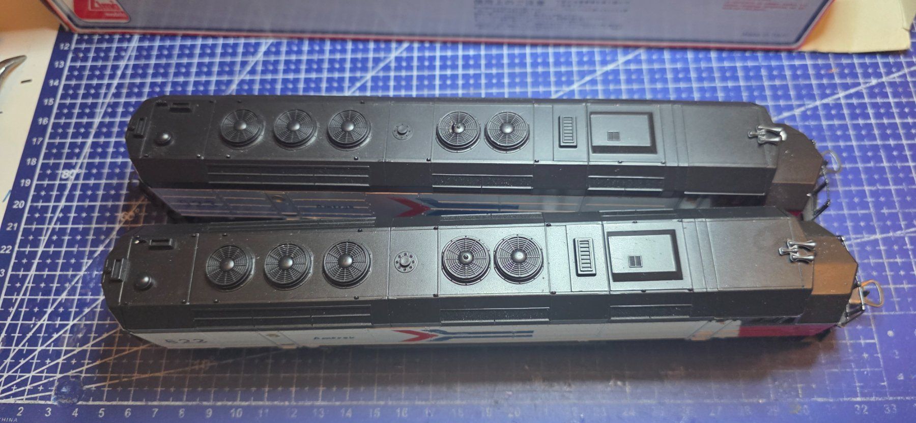 Lima Modellini di ferrovie: Lima analog USA Amtrak HO/DC – Usato da Hochfelden venduto da Danizh0 1