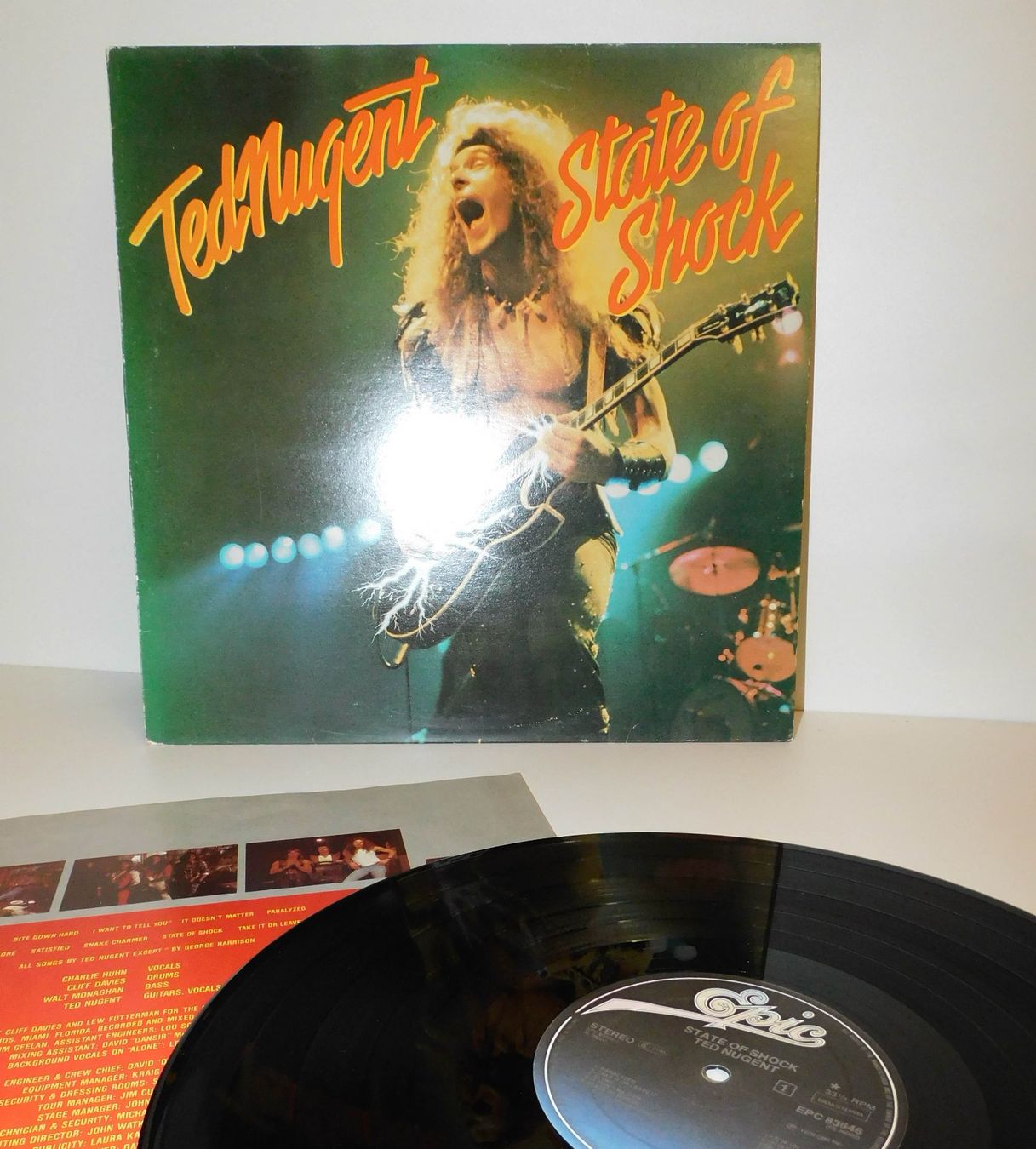 Dischi in vinile: Lp - Ted Nugent - 1979 Schallplatte  State – Usato da Sursee venduto da 76 1