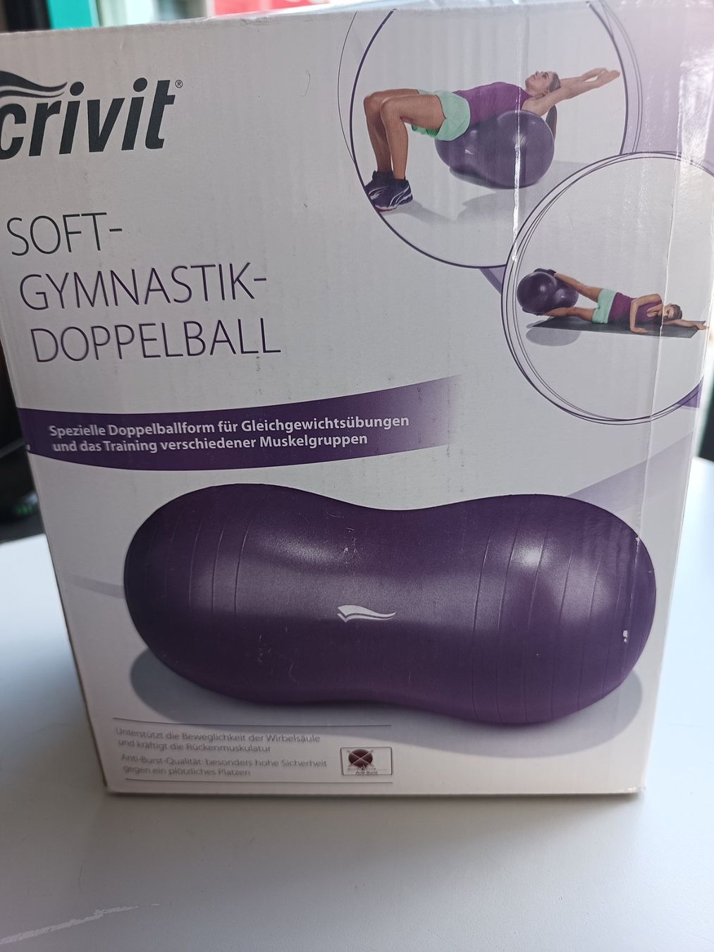 Bälle: Crivit Gymnastikball – Neu und originalverpackt aus Oberegg von A-Z.Handel.Loehrer 1