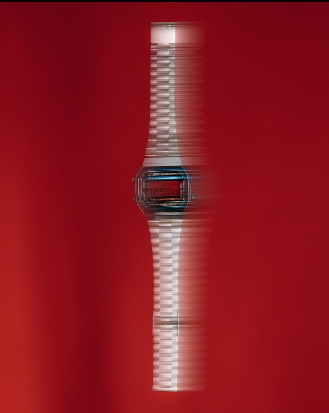 Casio Uhren: Casio Red Custom Mod | Custom Digital Watch – Neu und originalverpackt aus Luzern von Vi-Print 3