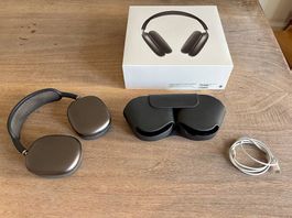AirPods Max Space Gray DEFEKT für Bastler (inkl. OVP/Kabel)