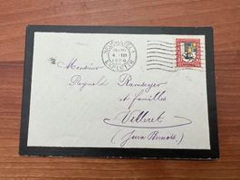 1926 PJ J35 auf Brief       (G2244)