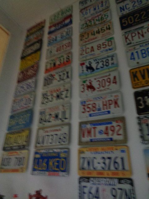 Insegne: Tolle alte farbig USA Auto Nummern Sammlung 45 Stk Oldtimer – Usato da Bürglen TG venduto da Nobi99