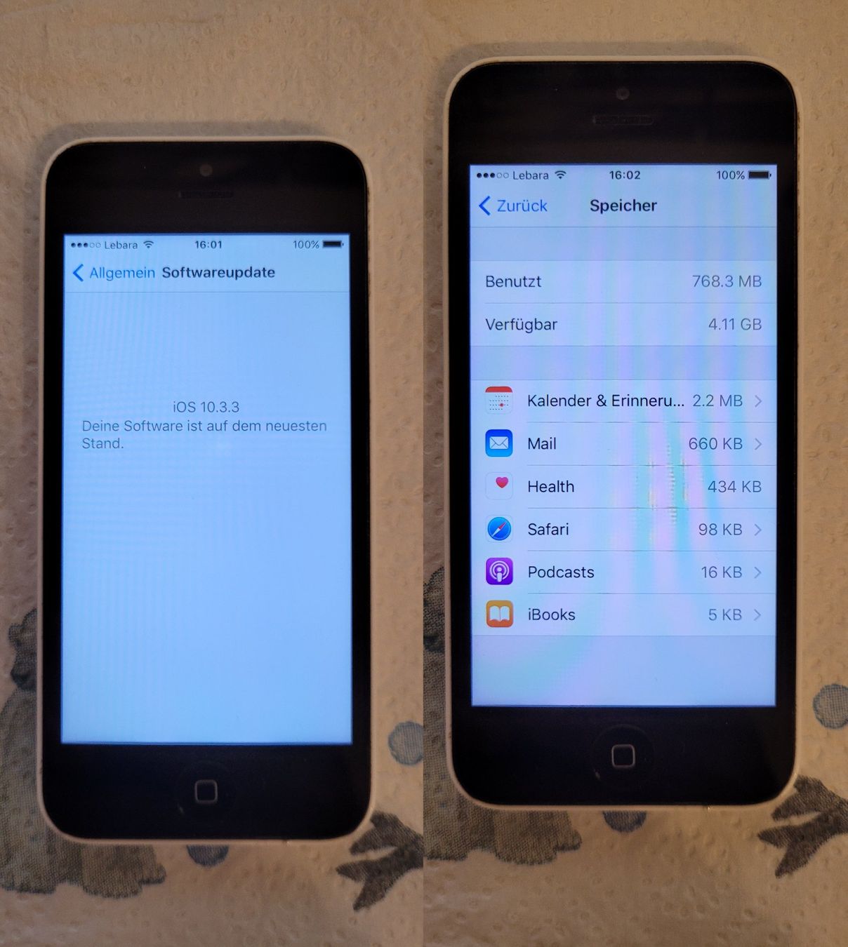 Apple Telefoni cellulari / Smartphones: Apple Iphone 5c / A1507 / 8 GB / Weiss / iOS 10.3.3 / #64 – Usato da Adlikon b.Regensdf venduto da ChriZ86 4