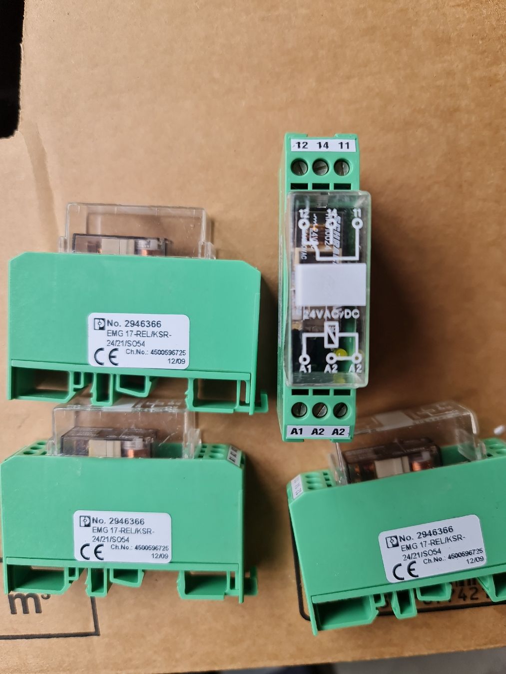 Componenti elettronici: EMG 17-REL/KSR-24/21/SO54 – Nuovo e nell'imballaggio originale da Ins venduto da ottomotto 1