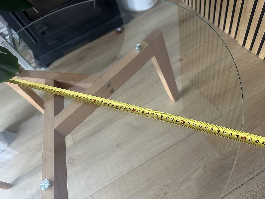 Tavoli: Couchtisch Eiche + Glas – Nuovo (secondo la descrizione) da Waldenburg venduto da donna08 1