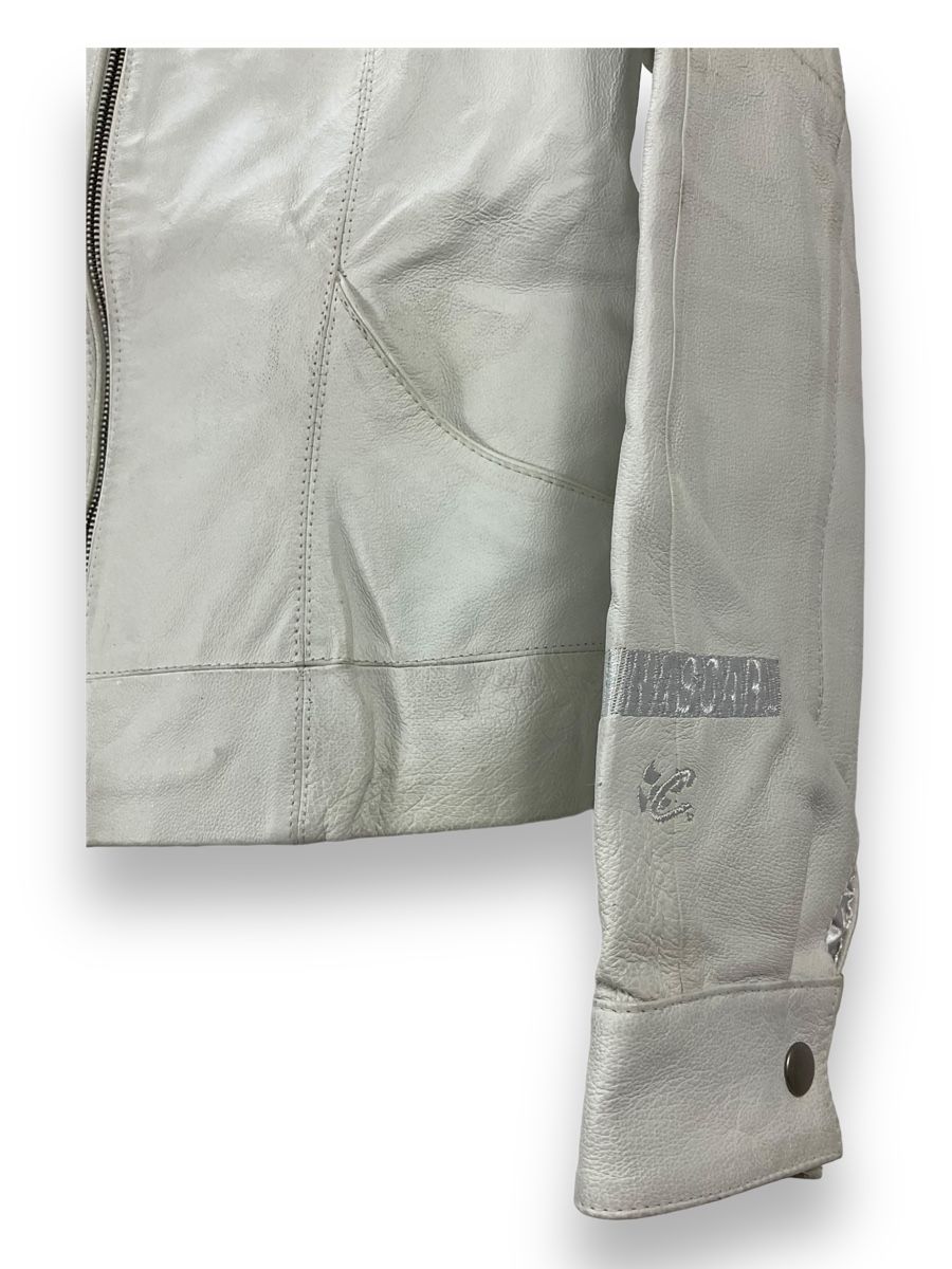 Wilson Giacche: Jacke - Lederjacke - Racer Lederjacke - Wilsons – Nuovo (secondo la descrizione) da Romanshorn venduto da MAFLOMAS 3