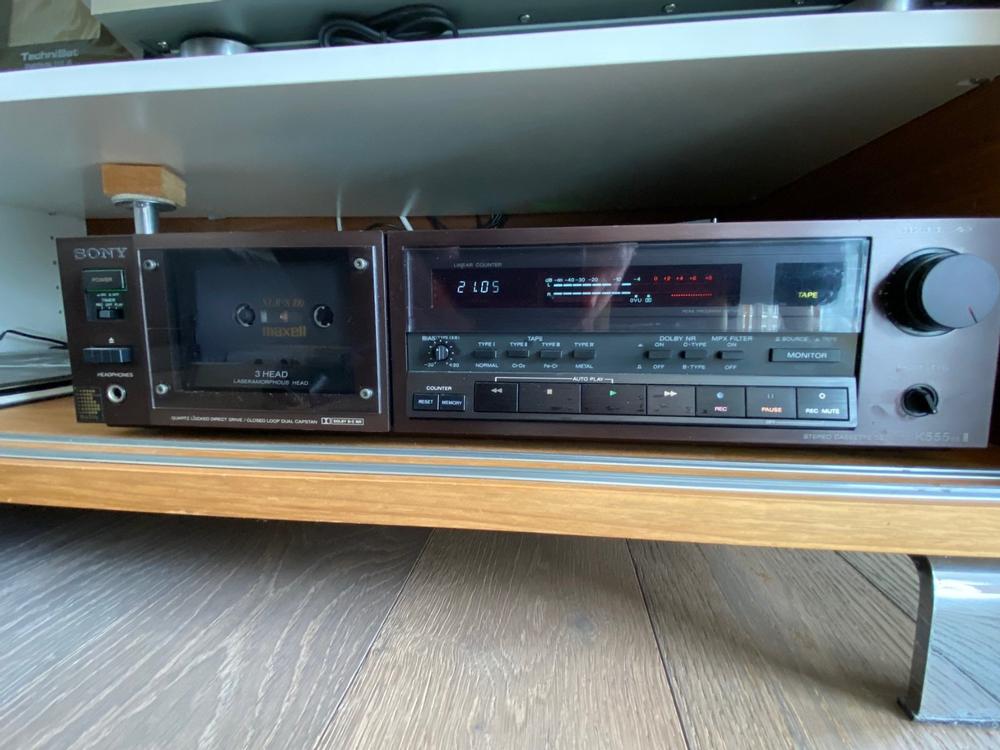 Hifi Stereo Cassette Recorder (Tape Deck) Sony TC-K555 ES II