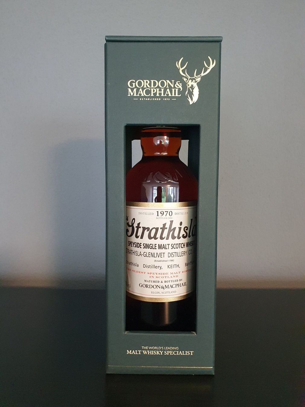 Strathisla Spirituosen: Strathisla 1970, Gordon & MacPhail, 43 Jahre – Neu und originalverpackt aus Döttingen von tho_dq6x 4