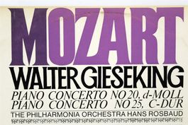 WALTER GIESEKING: Mozart Piano Concerto