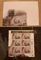 Banksy Kleinbogen Ukraine 2023, mit Umschlag