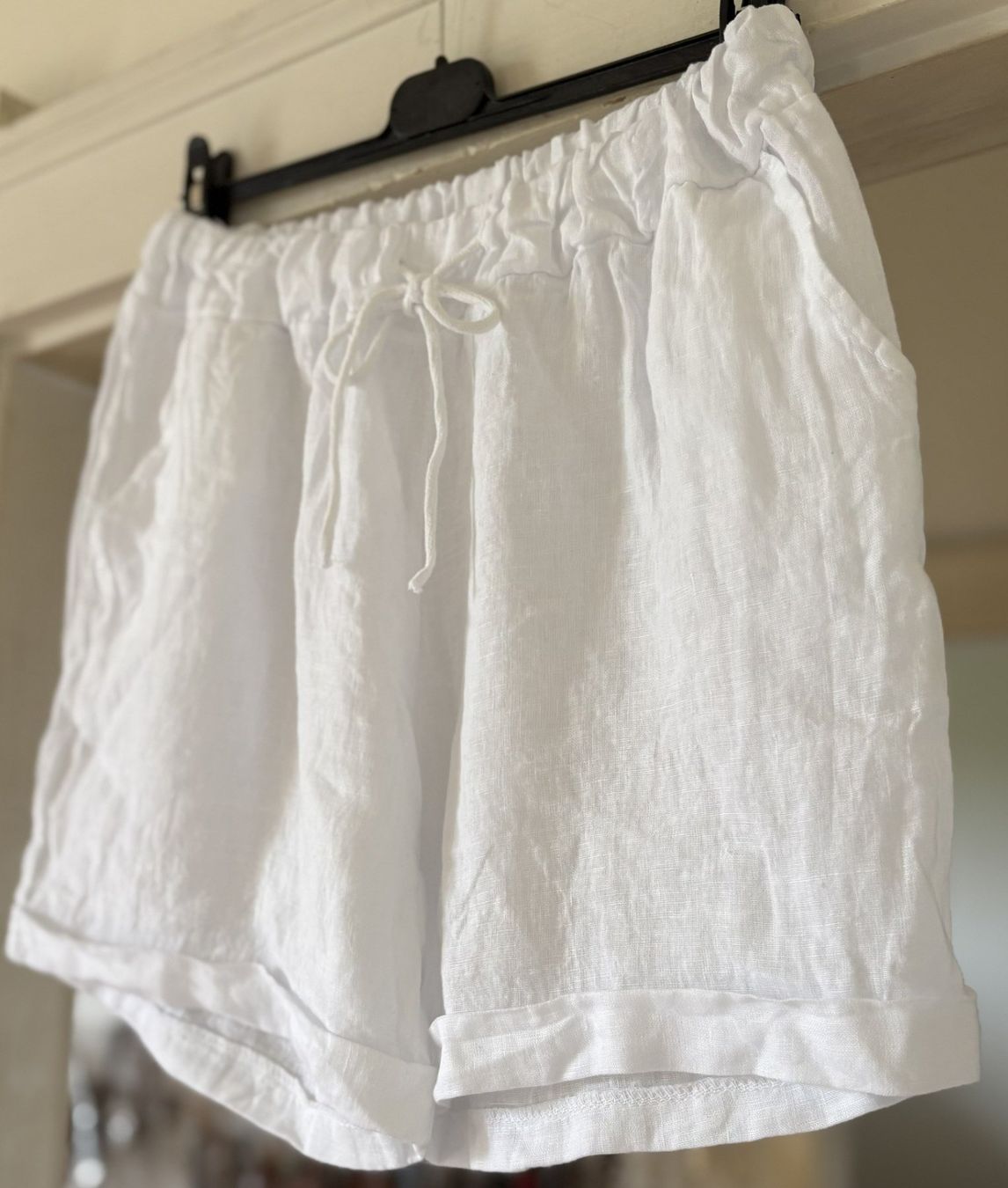 Pantaloni: SHORTS EN LIN! M – Nuovo e nell'imballaggio originale da Locarno venduto da NicoNion 1