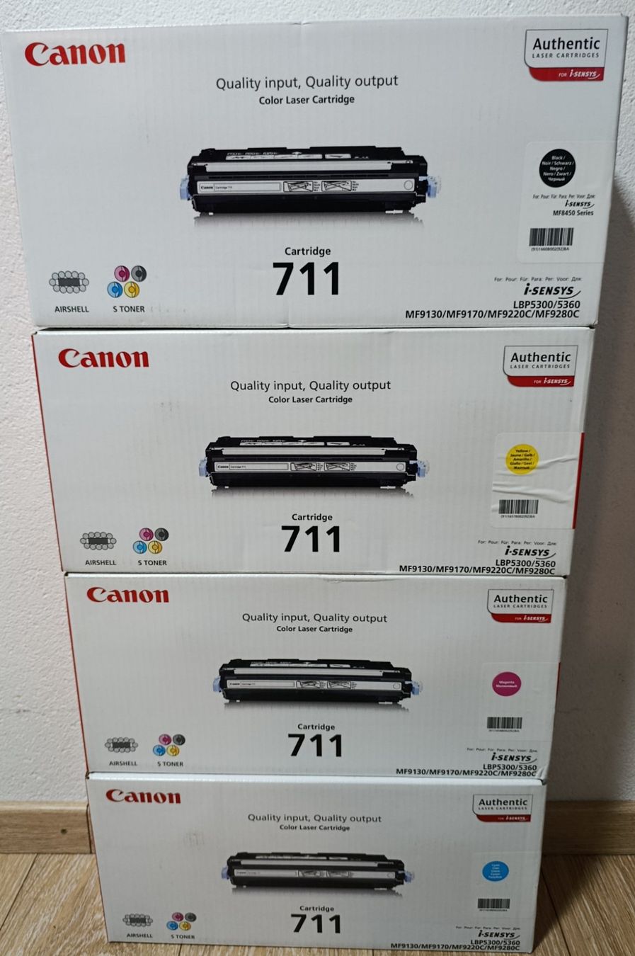 Canon Cartucce per stampanti & toner: Canon 711 Toner – Nuovo e nell'imballaggio originale da St. Gallen venduto da Dex2