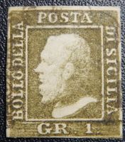 Sizilien Altitalien Kat. 2c gest. 1859 Kat. 200 Euro