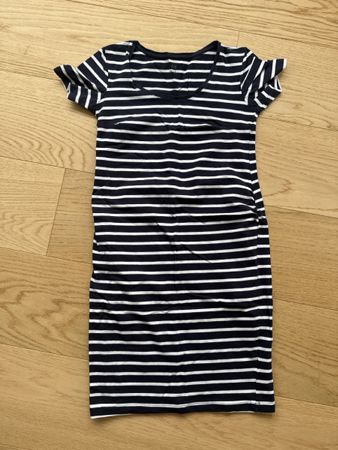 H&M Mama Umstandskleid, Grösse S, Blau Weiss gestreift