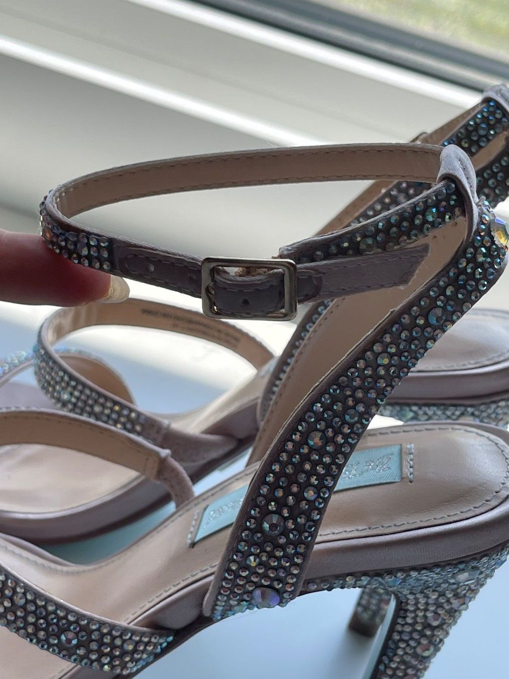 Scarpe da donna: NEU! Glitzer-Sandaletten Gr.36 – Nuovo (secondo la descrizione) da Schönenwerd venduto da d.chiara 4