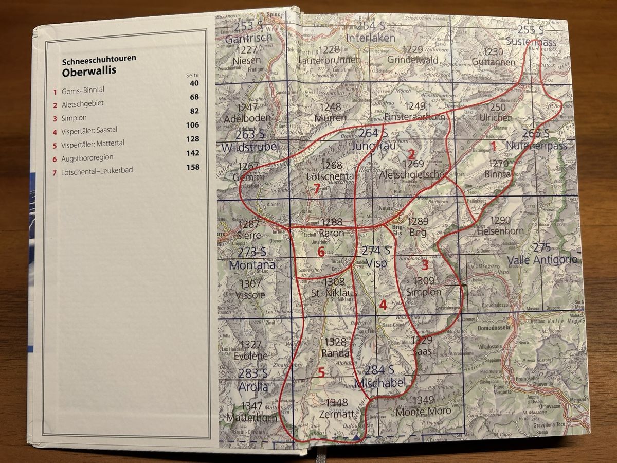 Libri: Schneeschuhtouren Oberwallis – Usato da Dürrenäsch venduto da chinook65 3