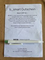 Gutschein Fr. 50.- b_smart (Hotel/Restaurant)